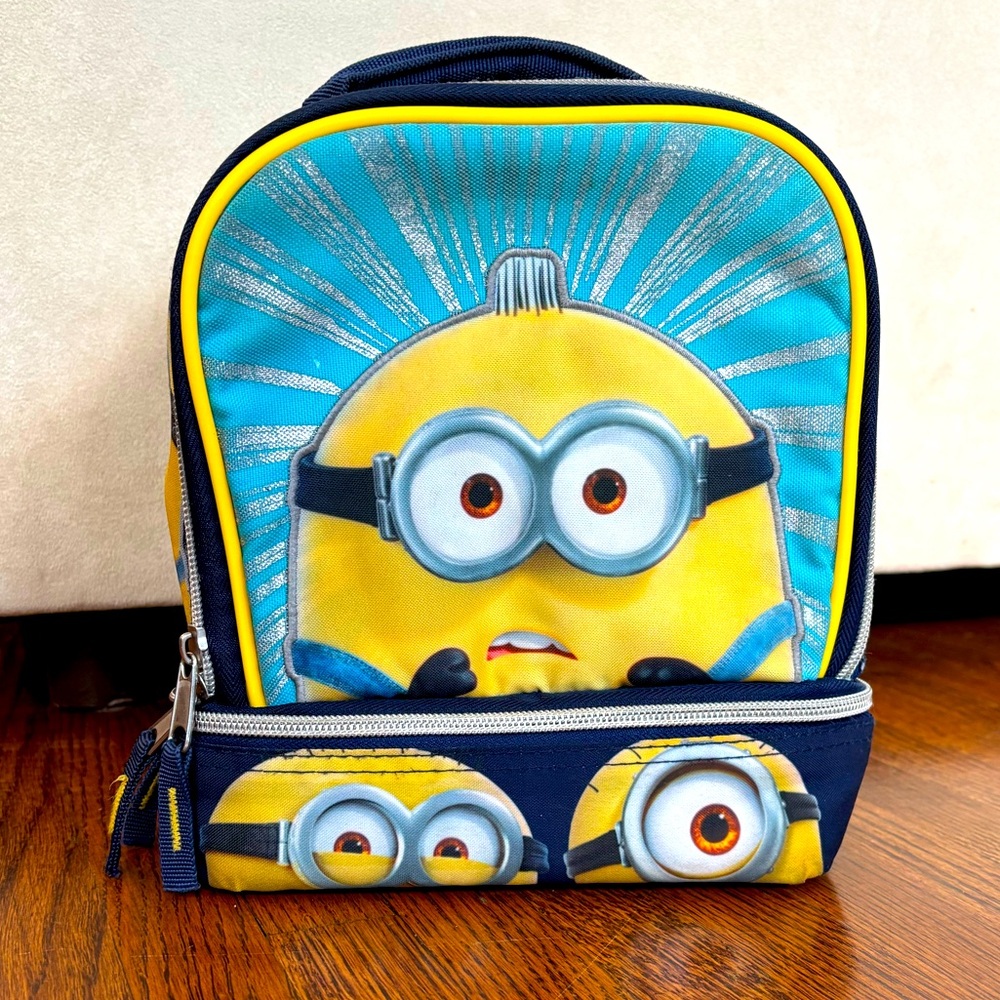Minions Children's School washable Lunch Box